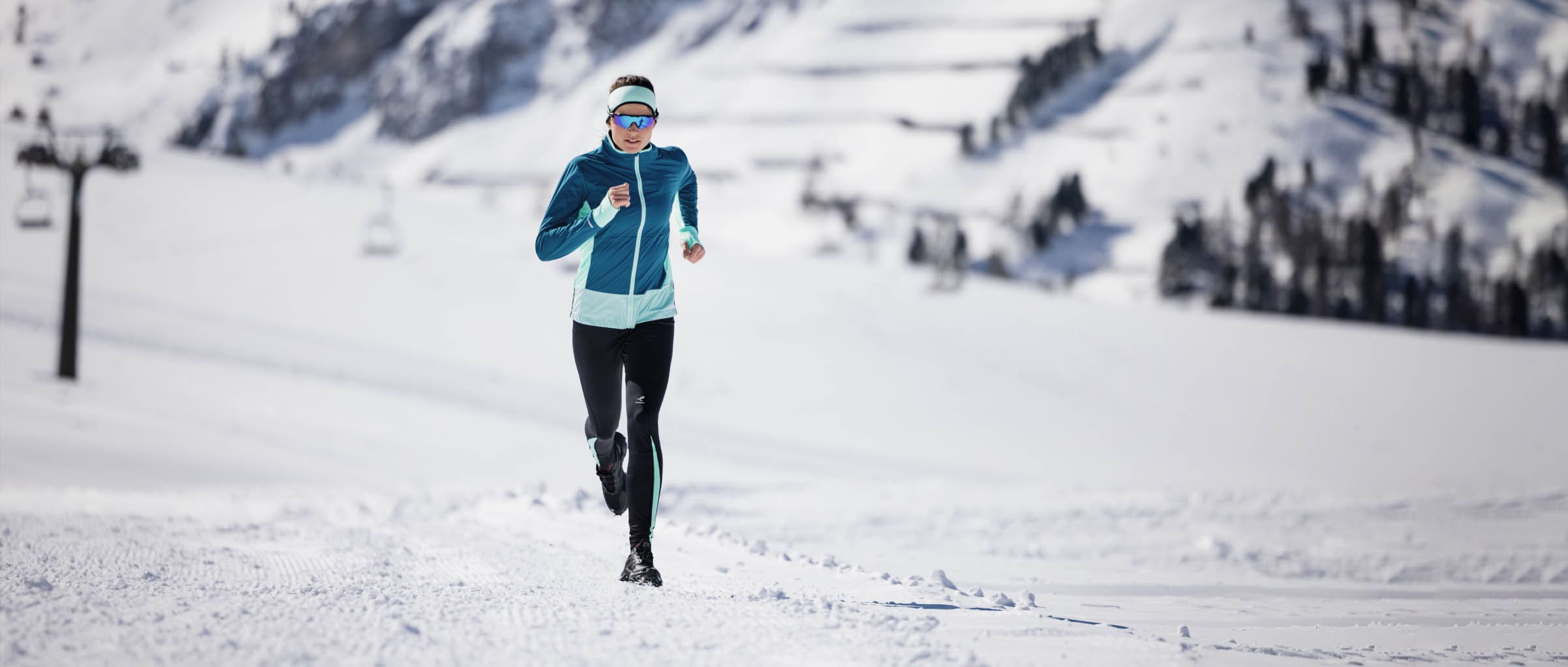 Laufen im Winter / Jogging im Schnee © Tourismusverband Obertauern